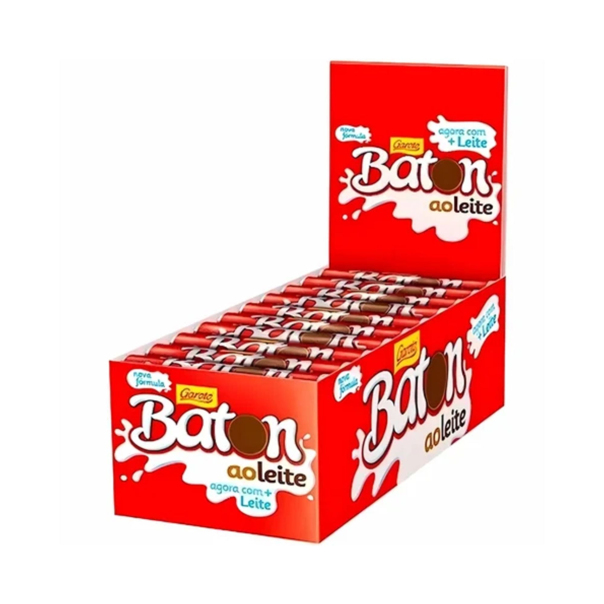 Garoto Baton Chocolate Bastão Caixa (480g)